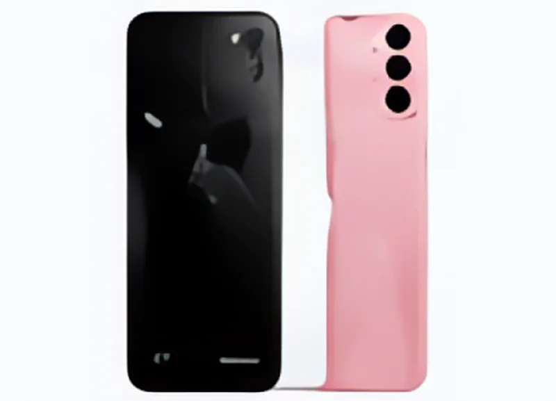 Điện thoại Xiaomi mặt lưng hồng